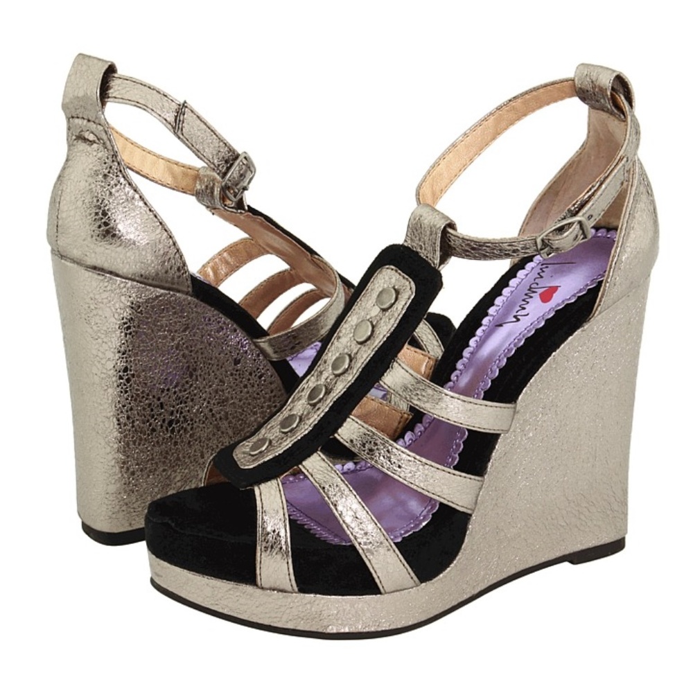 Luichiny Sin Amen Black/Pewter Ladies Sandals
